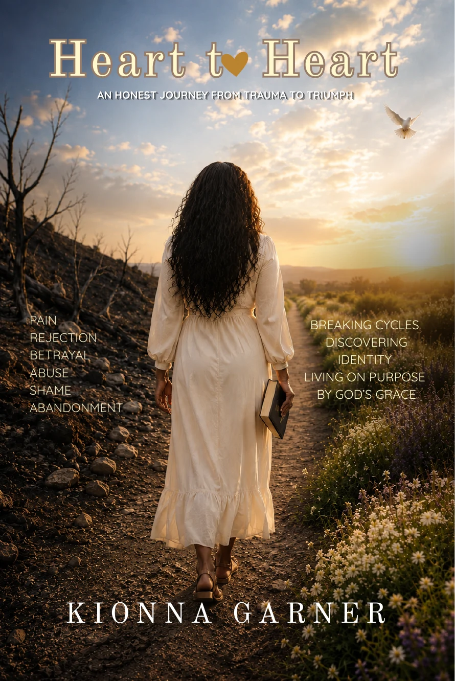 Cover of Garner Heart to Heart: An Honest Journey From Trauma to Triumph by Kionna Garner